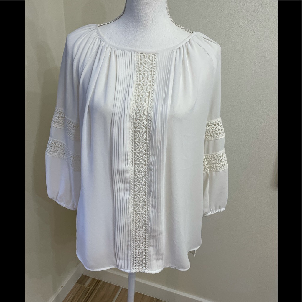 Final Salecatherine Malandrino 3/4 Sleeve Blouse